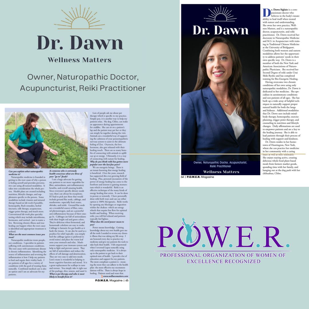 POWER - 🌿 Meet Dr. Dawn Siglain, Owner of Wellness Matters... | Facebook