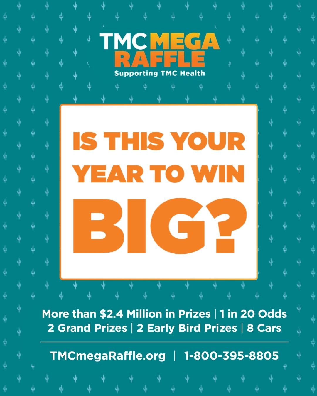 TMC Mega Raffle - Save the date! 📅 January 20, 2026 is the... | Facebook