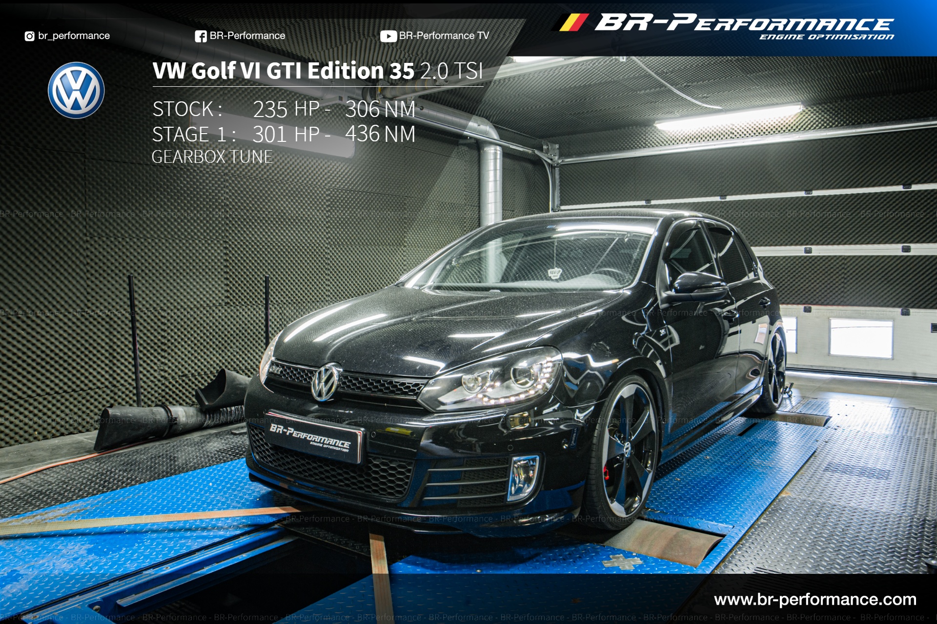 Remap Volkswagen Golf 7.5 GTI TCR (Stage 1)❗ Stock : 290hp