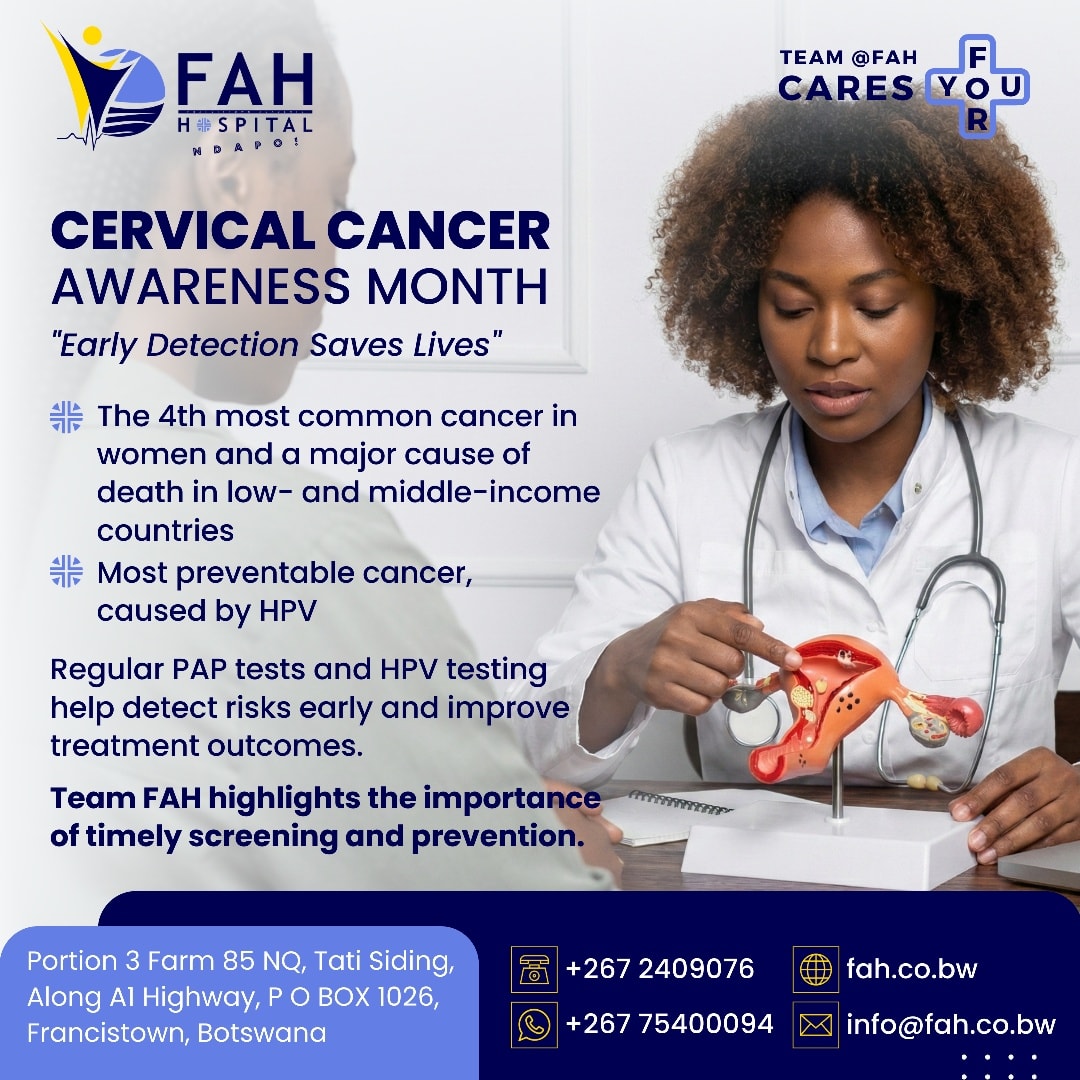 Francistown - Cervical Cancer Awareness Month 