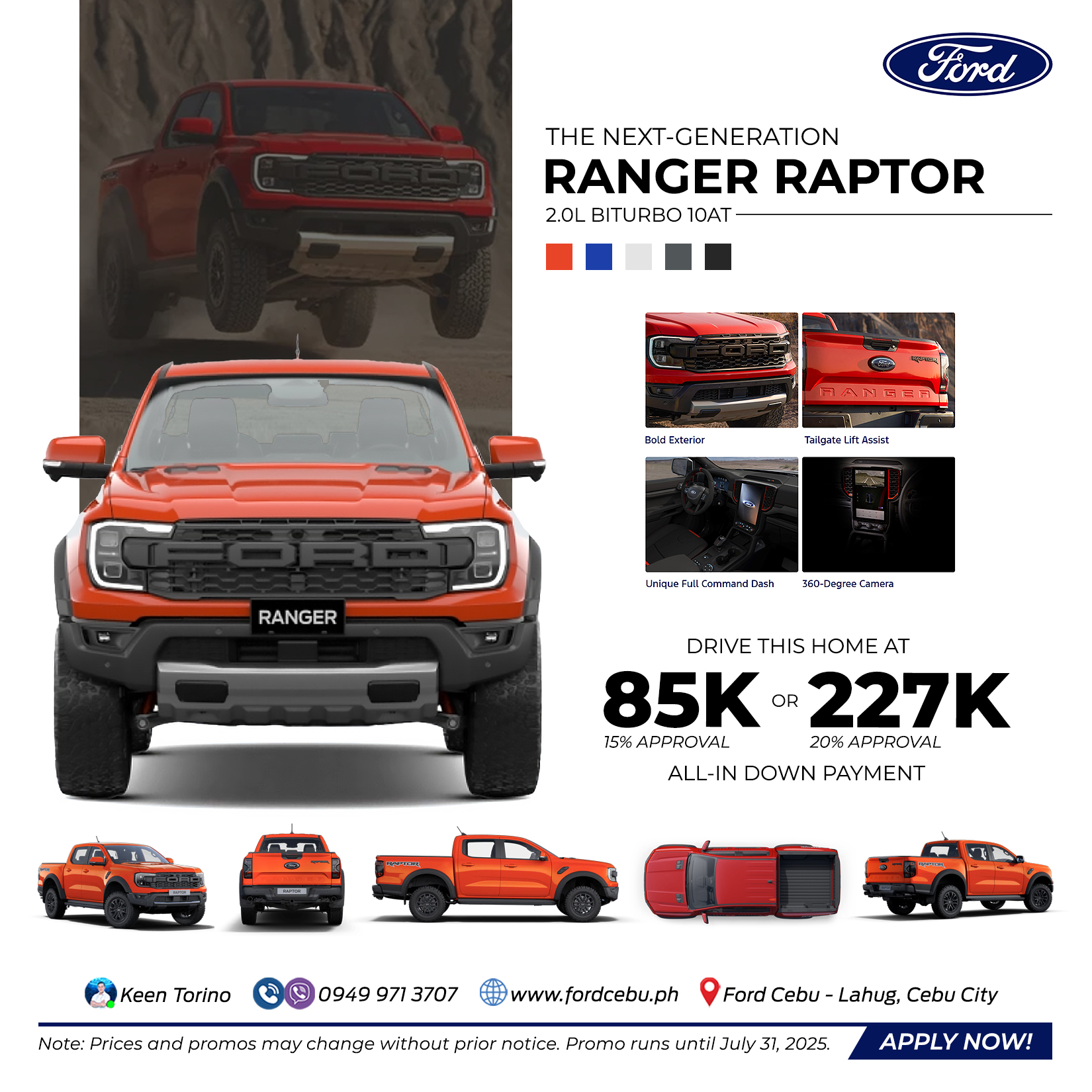 Ford Cebu - Keen Torino | Cebu City
