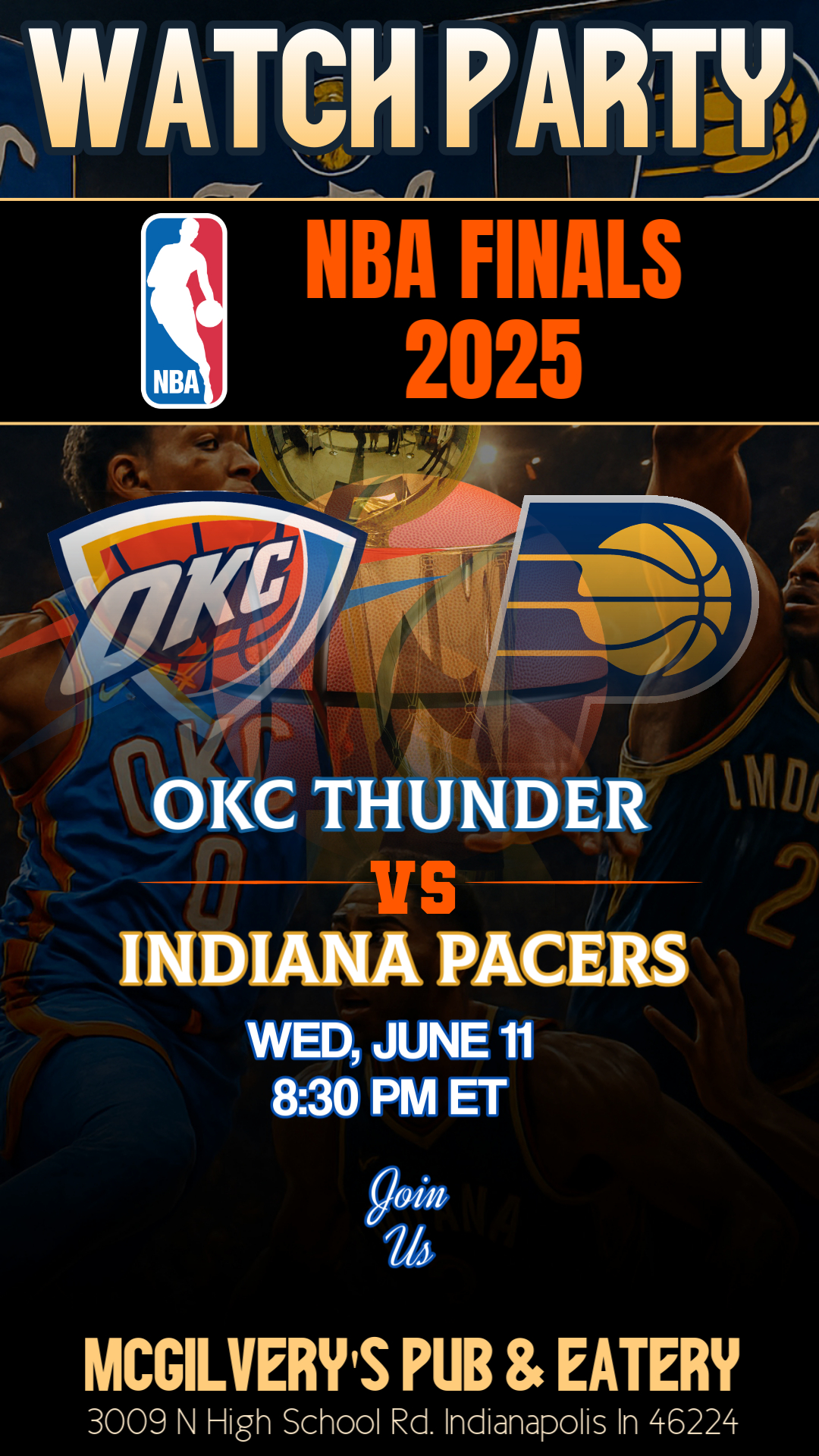 Let's Go Pacers!... - McGilvery's Pub & Eatery Speedway | Facebook