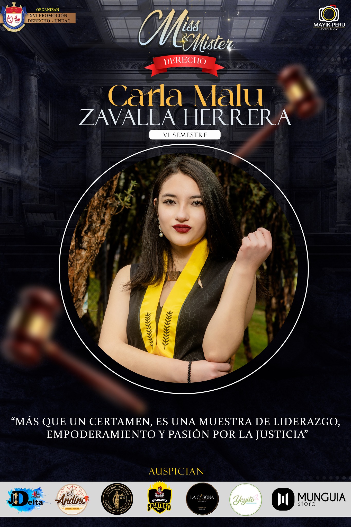 MAYIK PERÚ - 👨‍⚖️👑🏦👑MISS Y MISTER DERECHO 👑🏦👑👨‍⚖️... | Facebook