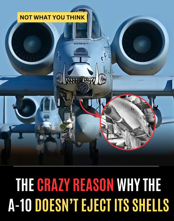 I Love - The A-10 Warthog does not feature a shell ejection system ...