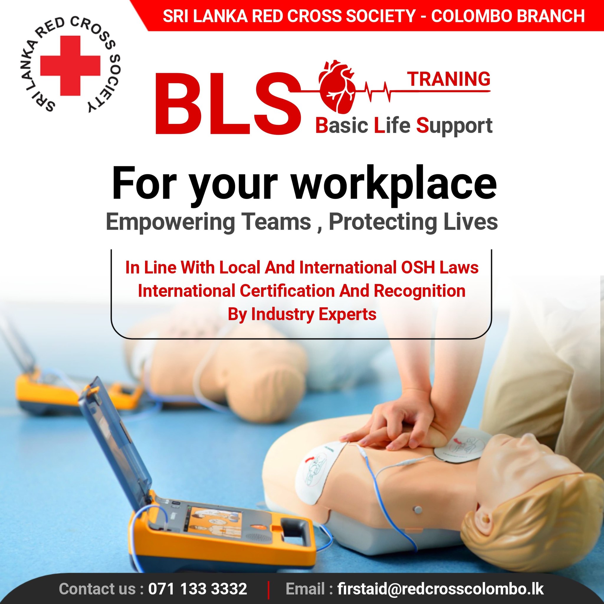 Sri - ⛑ Why Your Organization Needs BLS Training (Basic Life Support ...