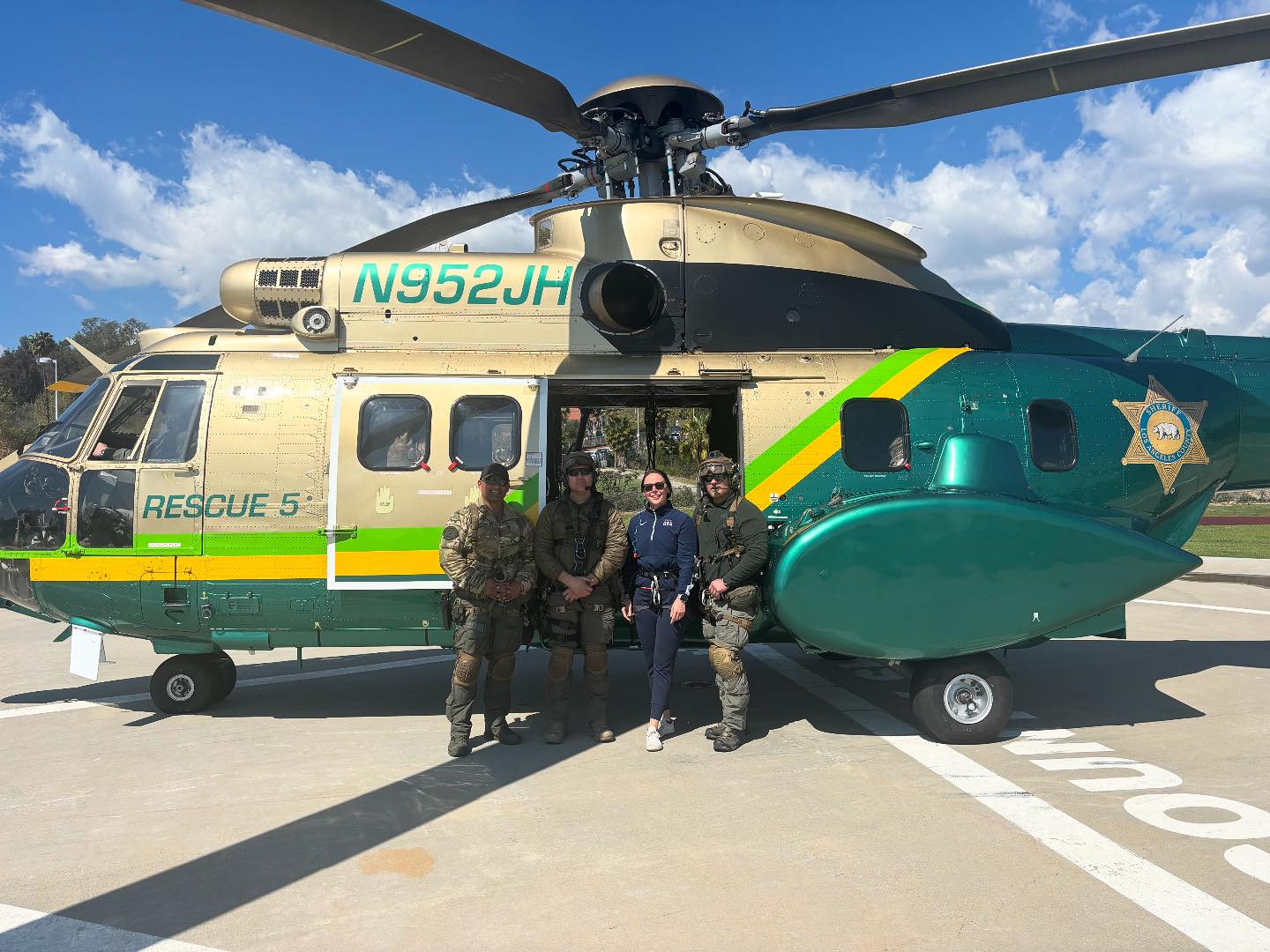 •Two weeks ago Dr. Sparley spent the day with the LASD Emergency ...