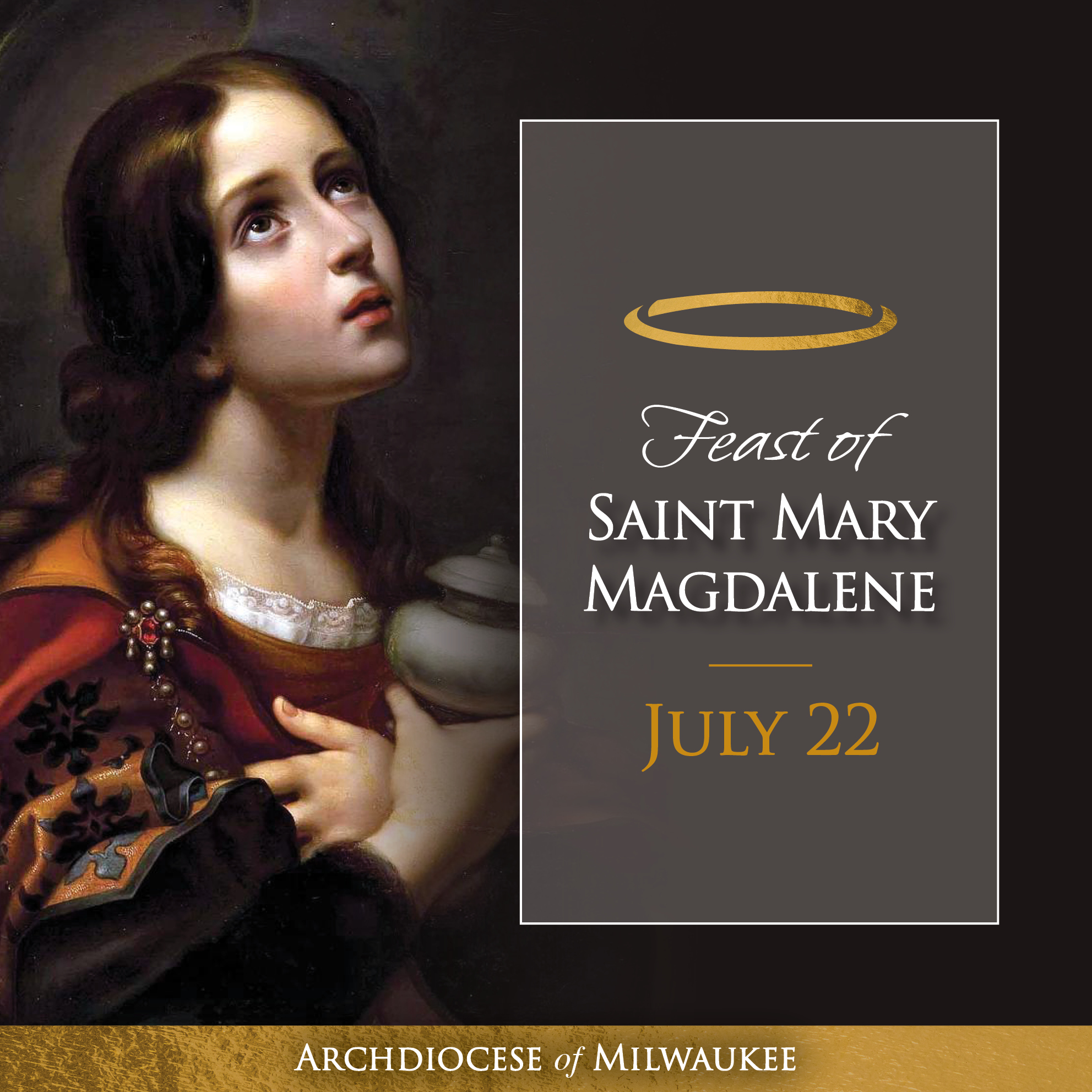 Archdiocese - Mary Magdalene is the patron saint of penitents, perfume ...