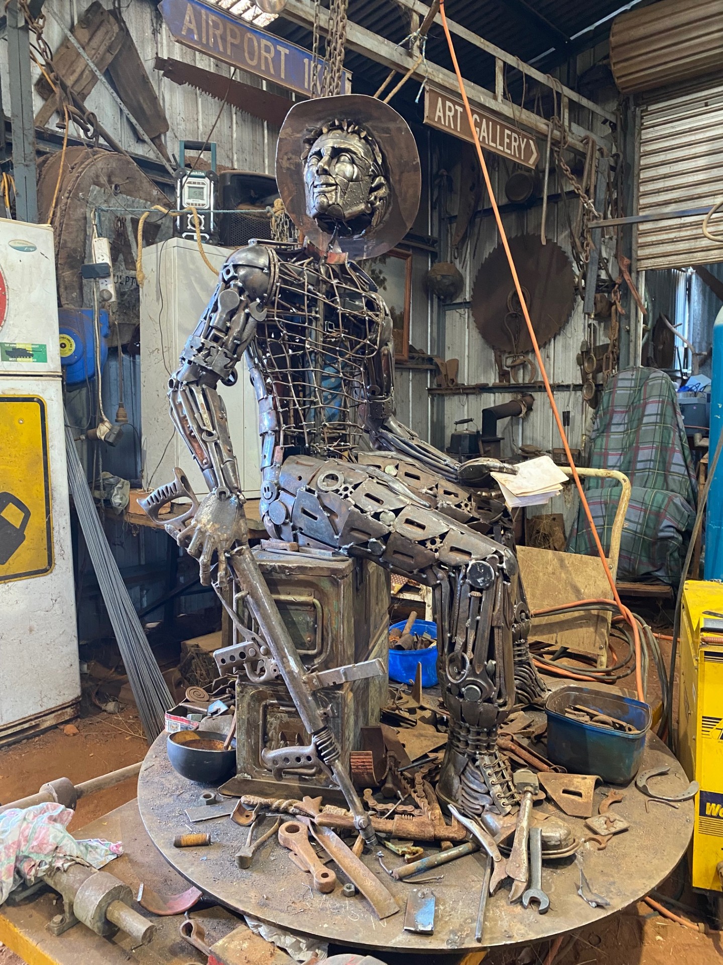 ARMS DONE I finished his... - Andrew Whitehead Sculptures | Facebook