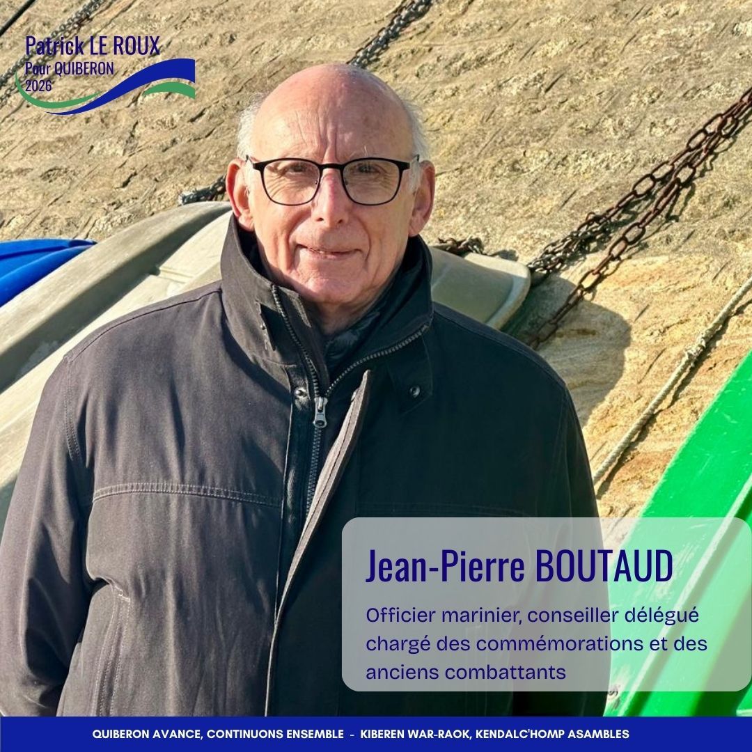 Patrick Le Roux pour Quiberon 2026