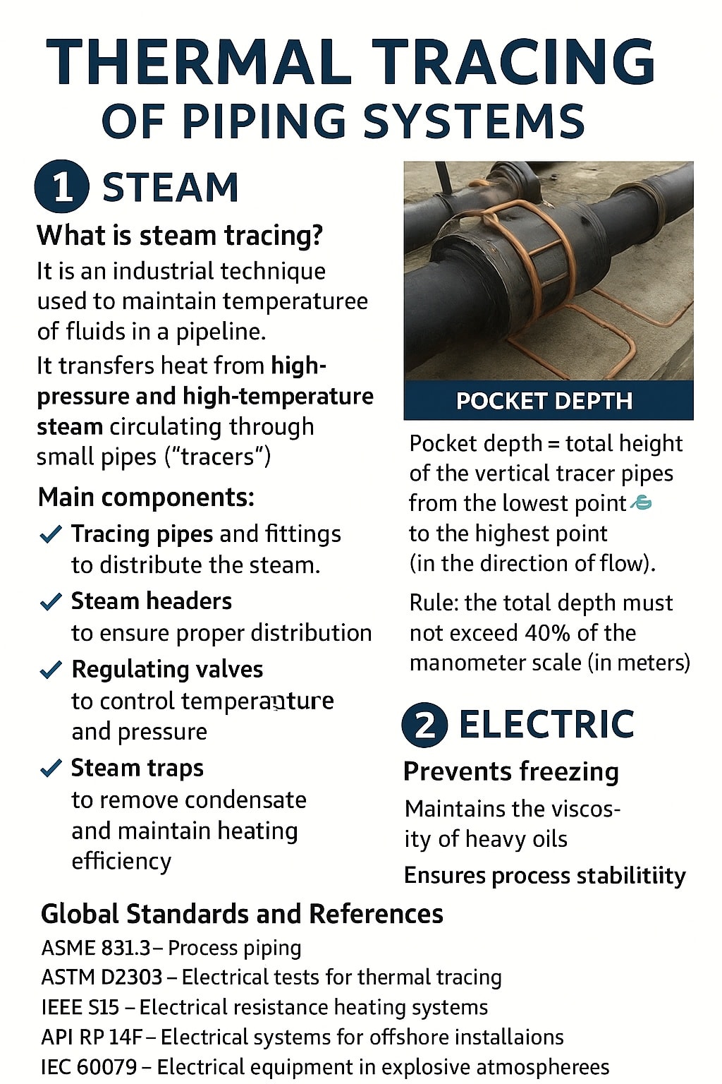 Piping - THERMAL TRACING OF PIPING SYSTEMS --- 1. STEAM What is steam ...