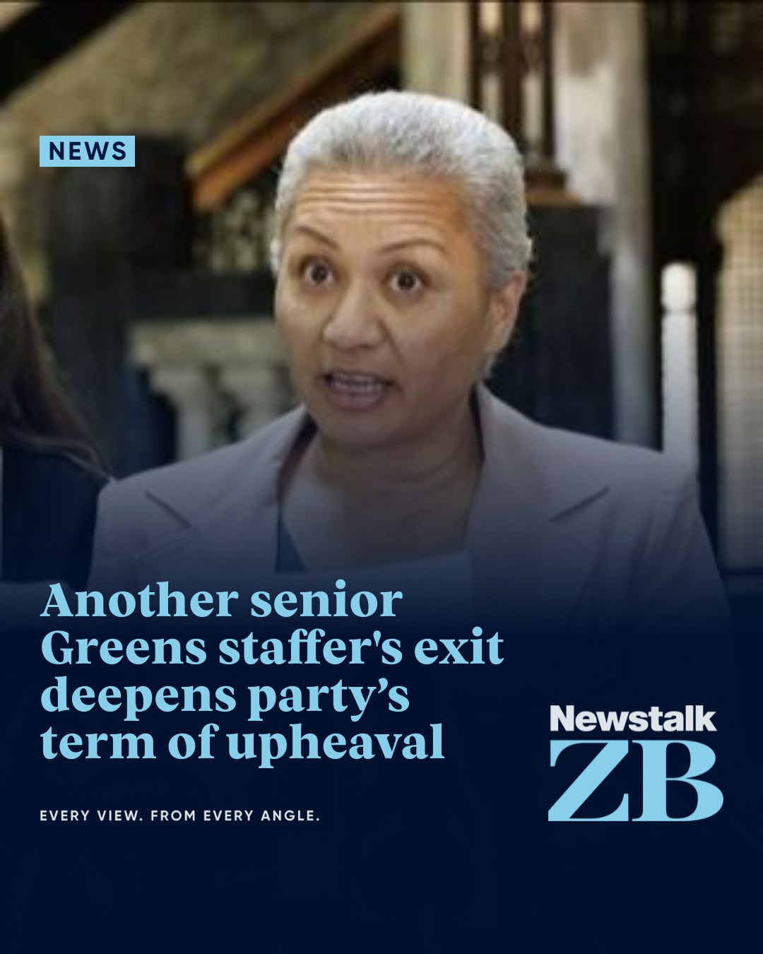Newstalk ZB - Green Party communications director Louis... | Facebook