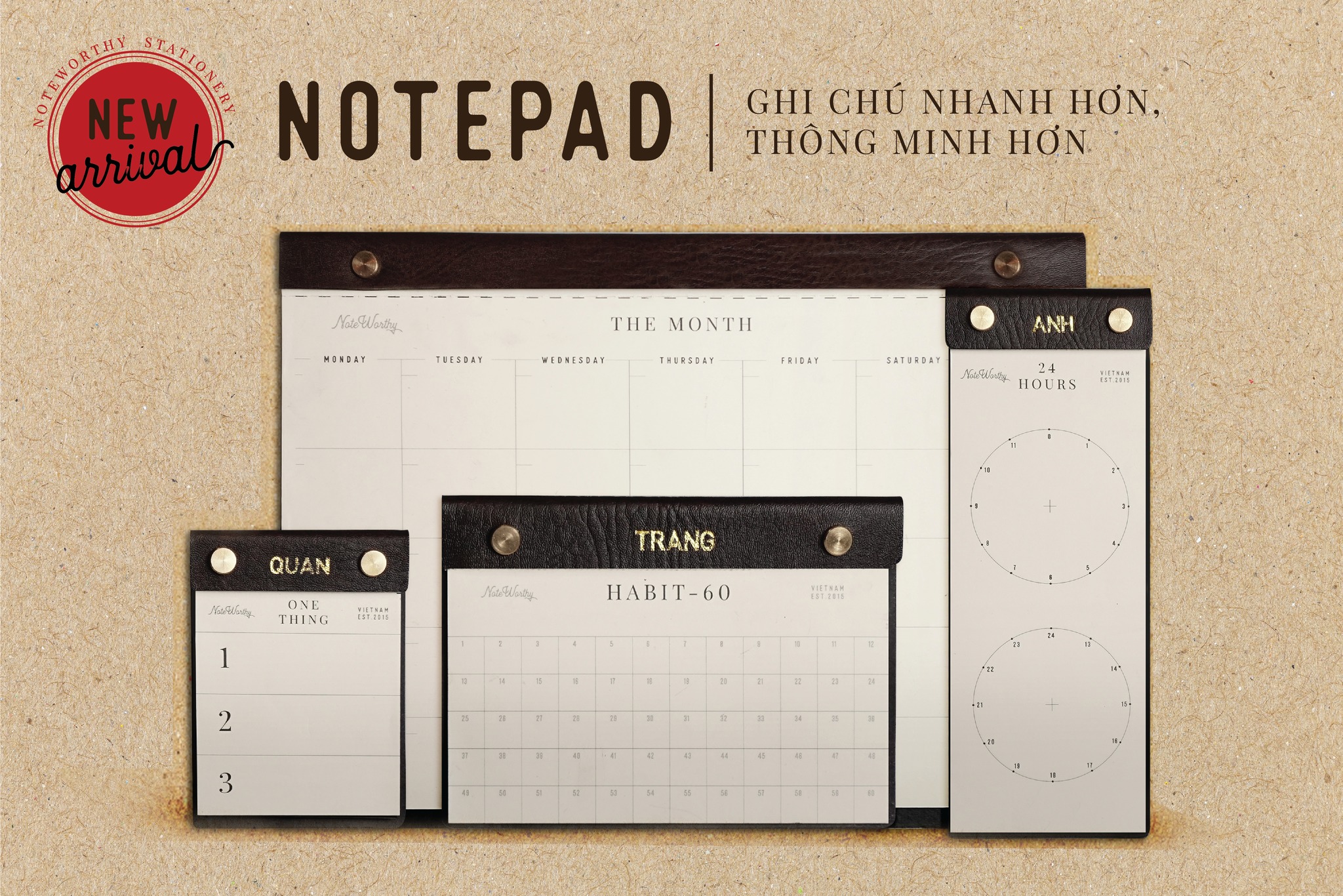 Sổ - Noteworthy có sẵn 8+ mẫu NOTEPAD: - Từ loại to: để mở sẵn trên mặt ...