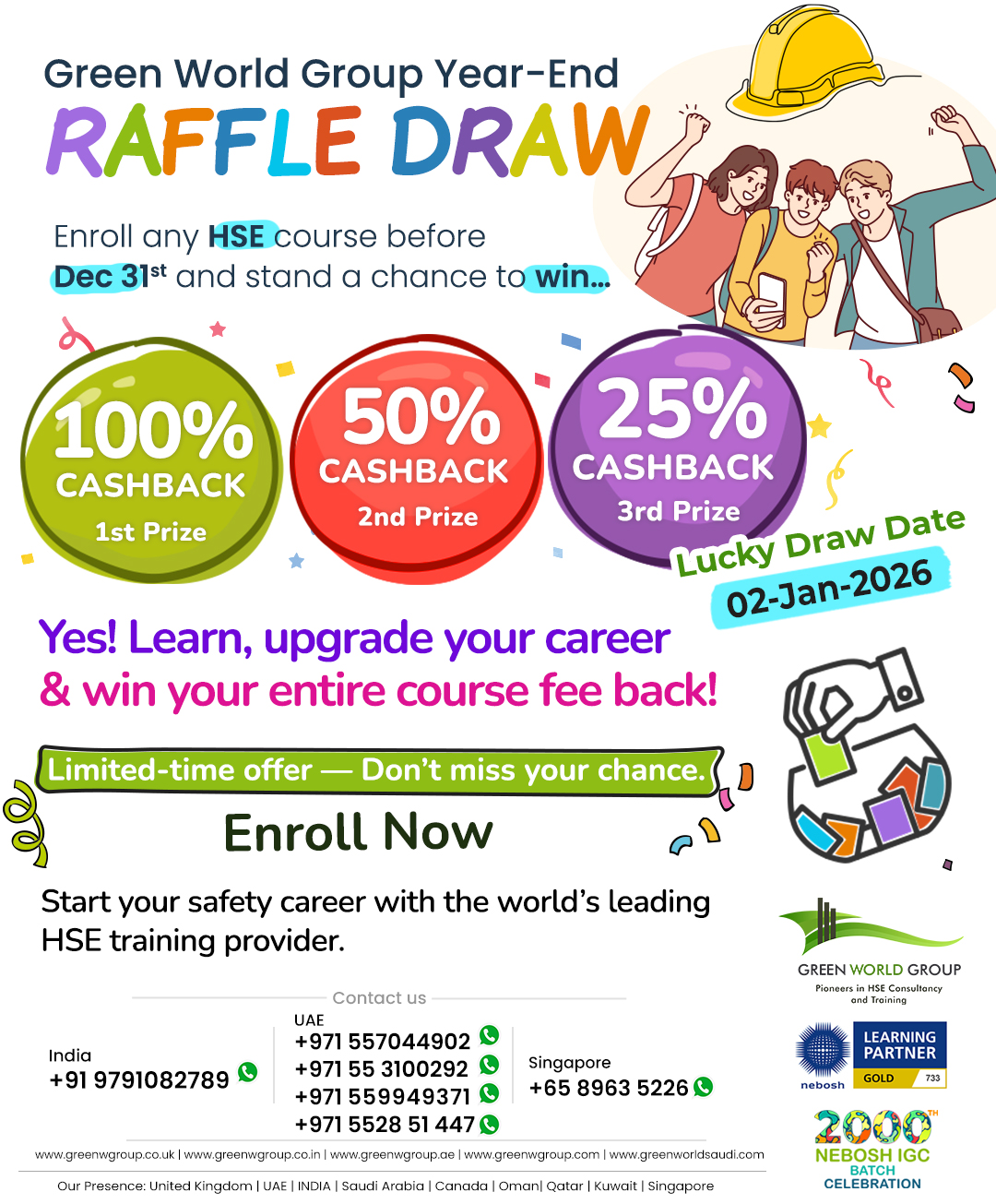 🎉 Green World Group Year-End RAFFLE... - Green World Group | Facebook