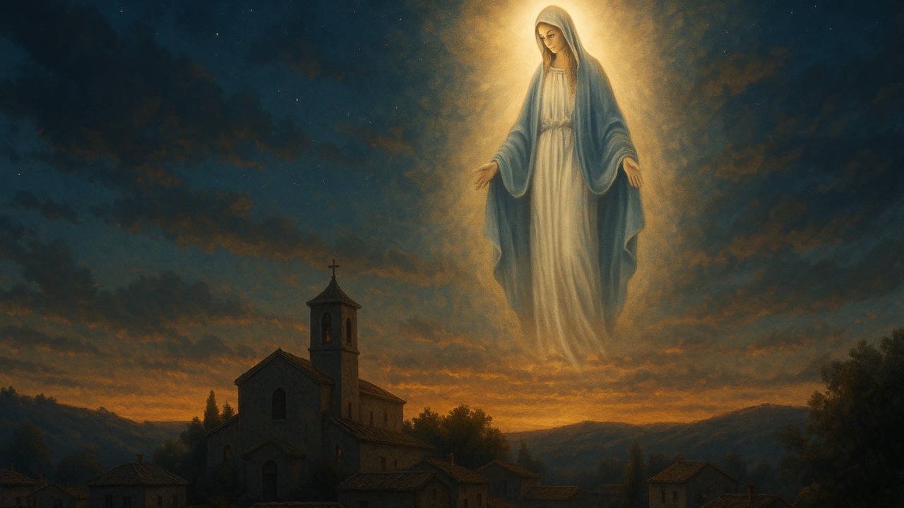 Blessed - The Day the Virgin Mother Appeared Above the Village Skyline ...