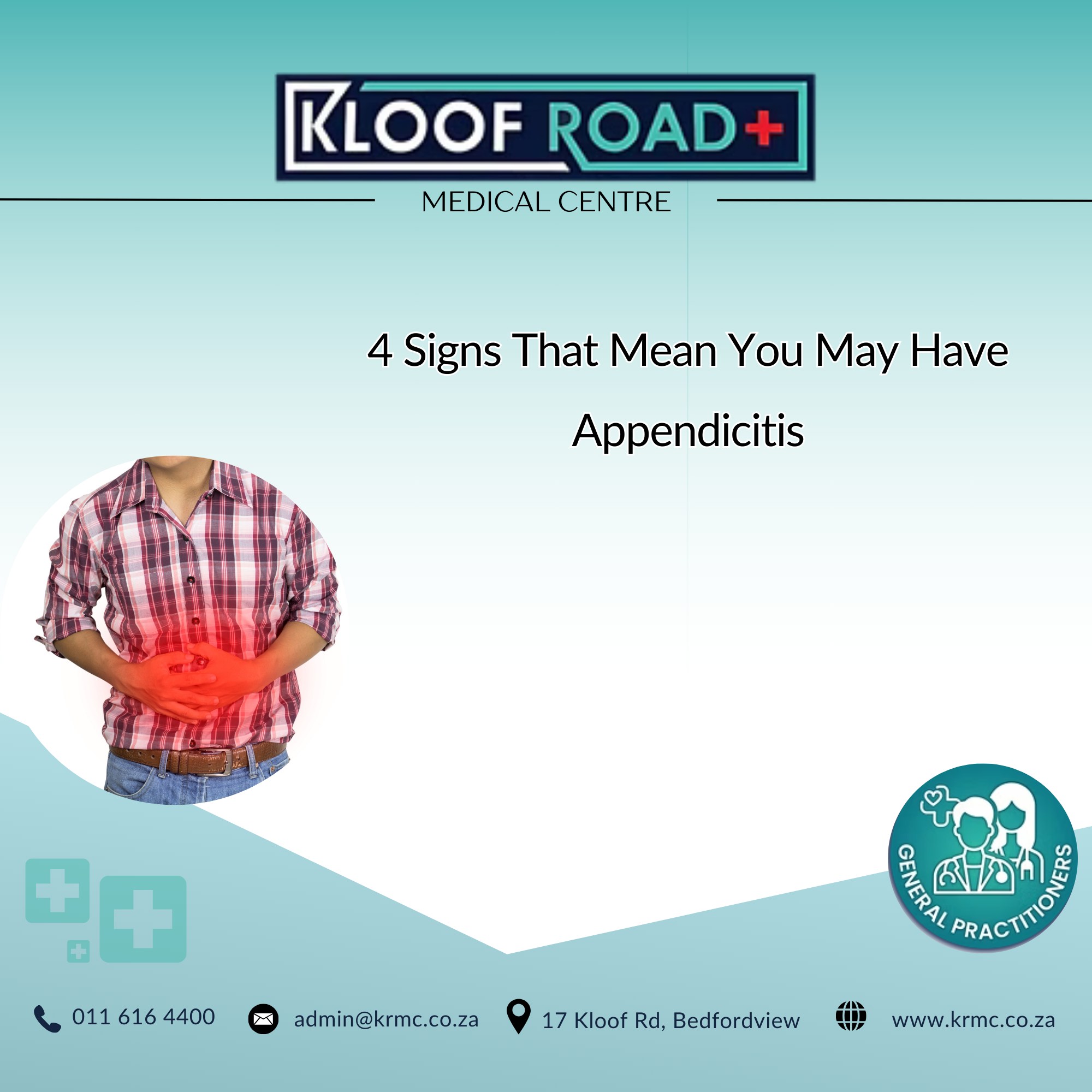 Kloof - That sharp pain in your lower right belly? 🚨 It might be more ...
