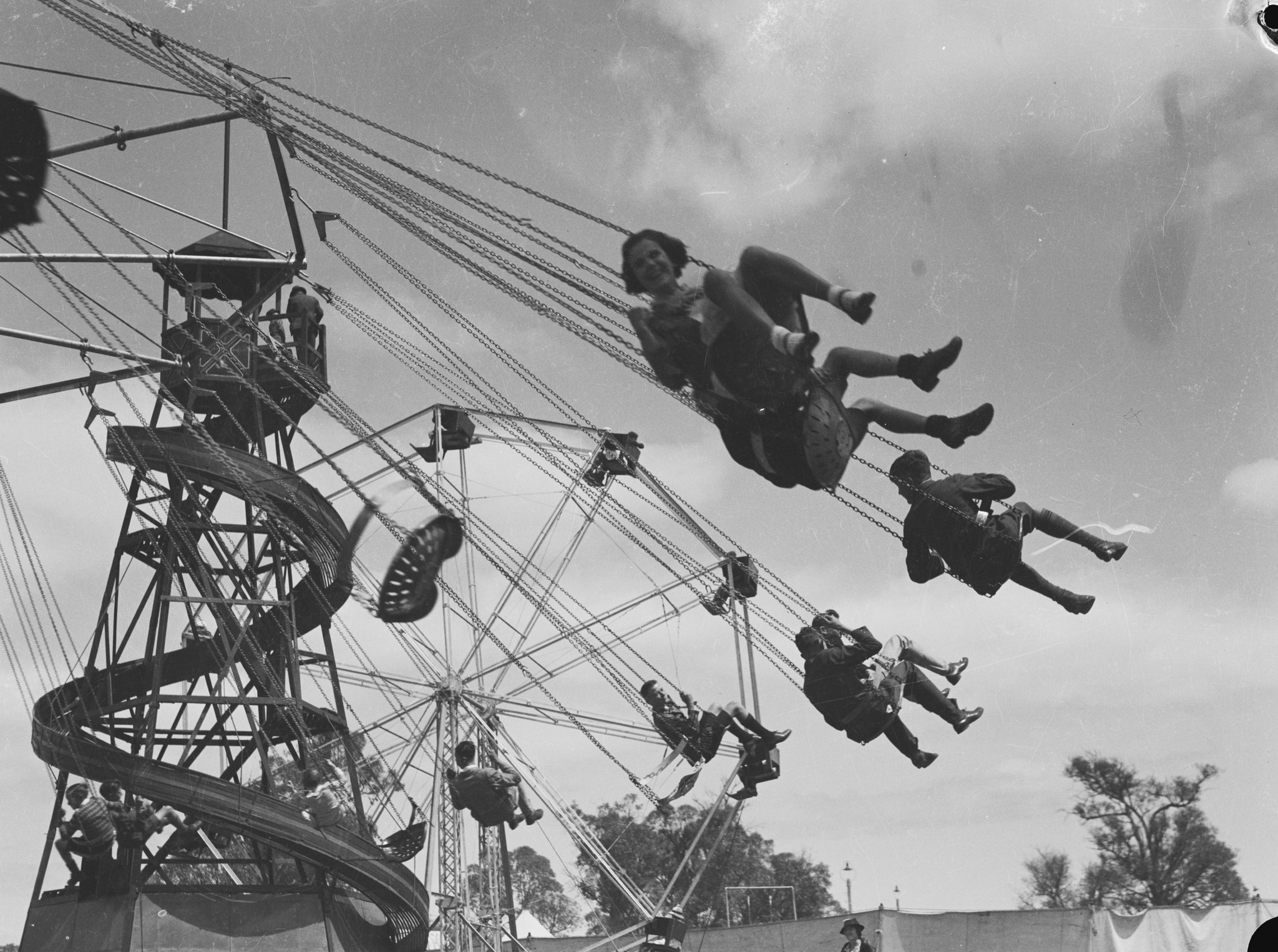 State - 046398PD: Rides in sideshow alley, 1936 | Facebook
