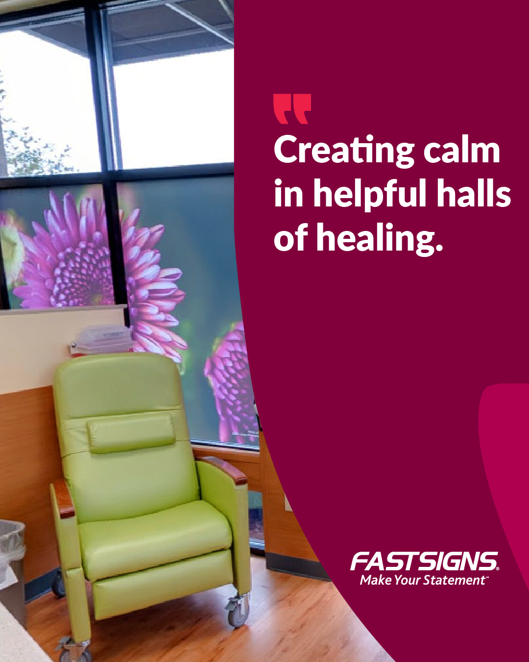 FASTSIGNS - Use thoughtful visual design to support healing and reduce ...