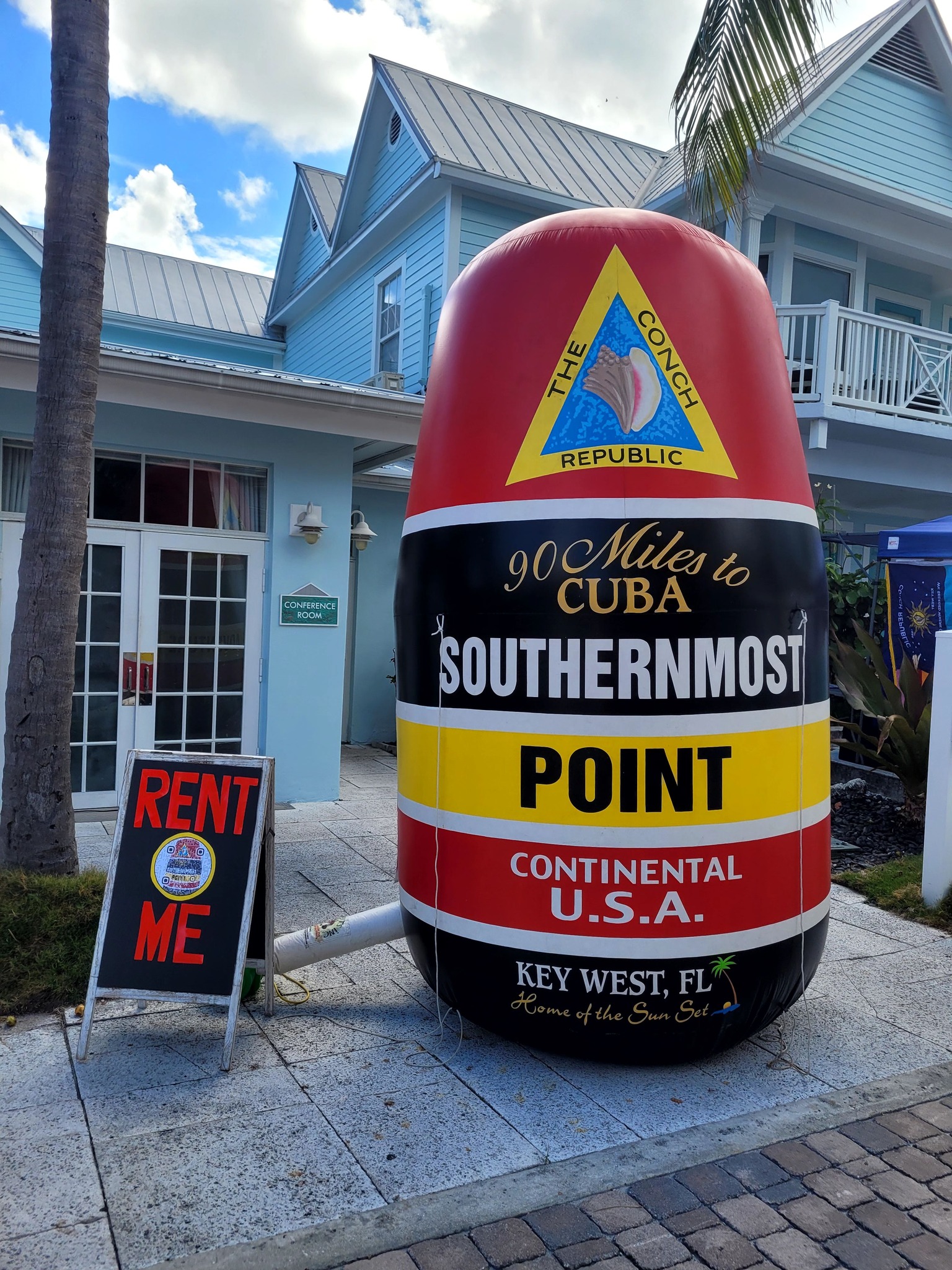 Southernmost Point Inflatable Buoy | Key West FL