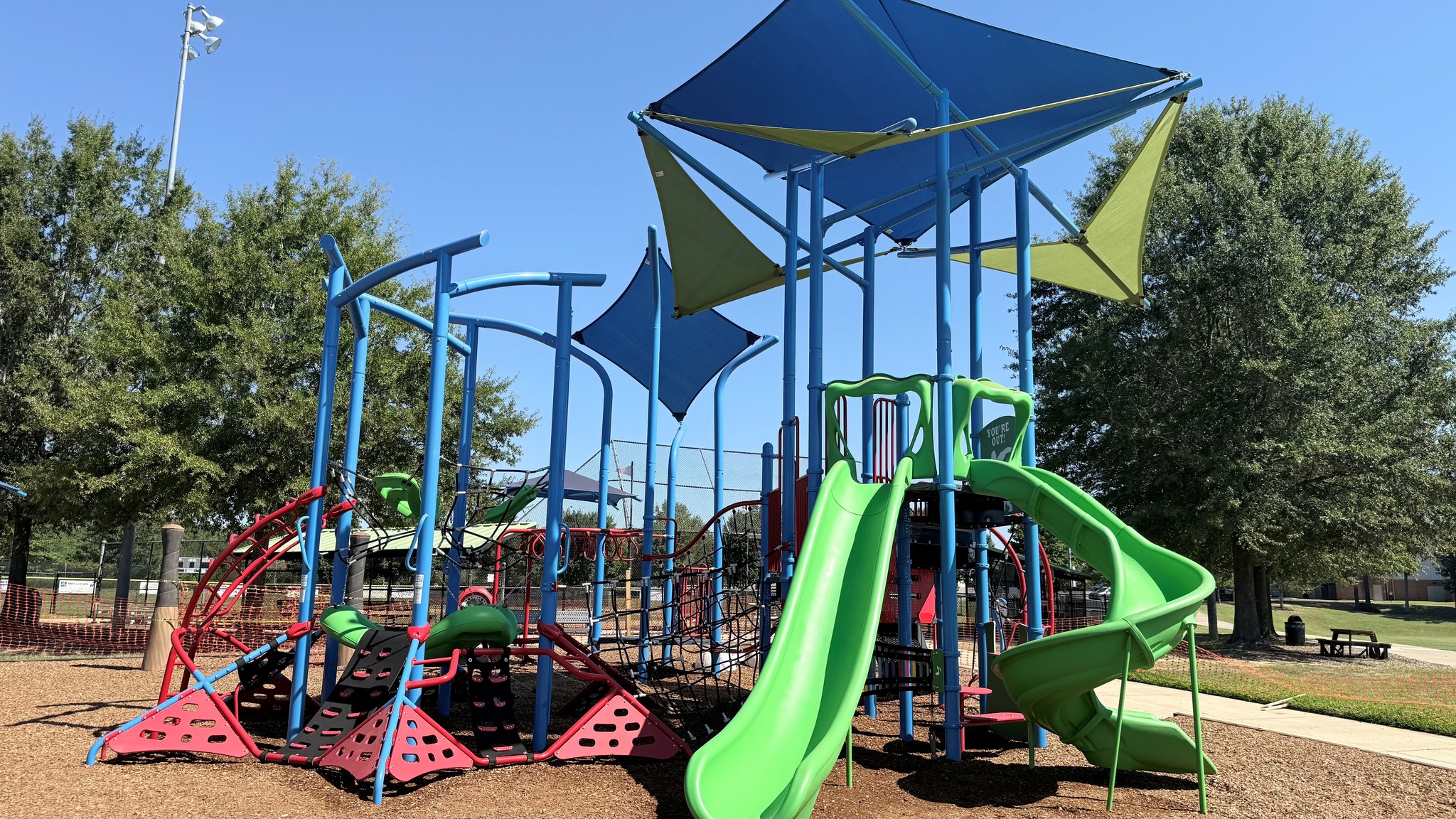 New sports-themed playground opens at Warhill Sports Complex