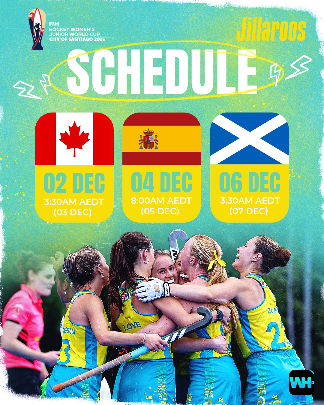 The Jillaroos are just two days out... - Hockey Australia | Facebook