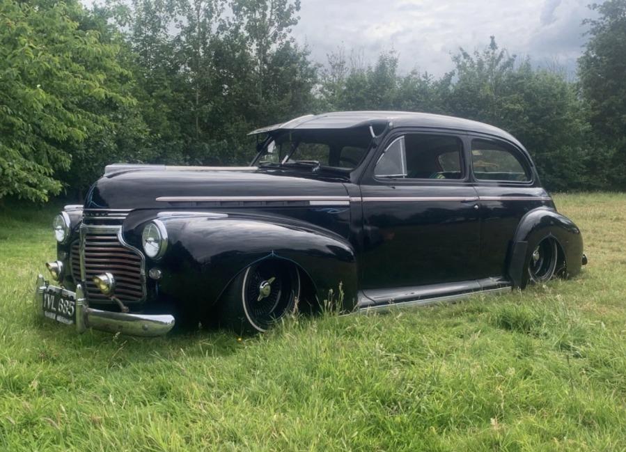 This '41 Chevy Master Deluxe lowrider gets a 
