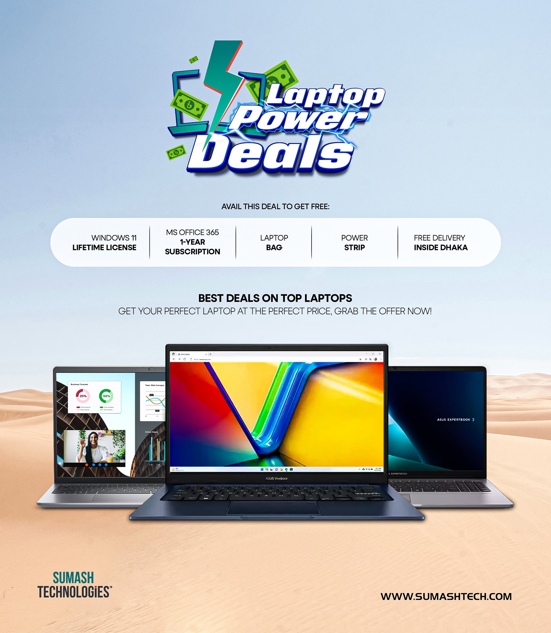 Sumash - Sumash Technologies নিয়ে আসলো আপনার রেগুলার লাইফের ল্যাপটপের ...