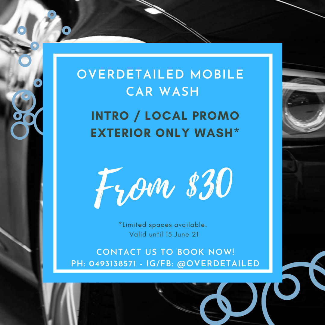 This Months Special Promo.... - Overdetailed Mobile Car Wash | Facebook