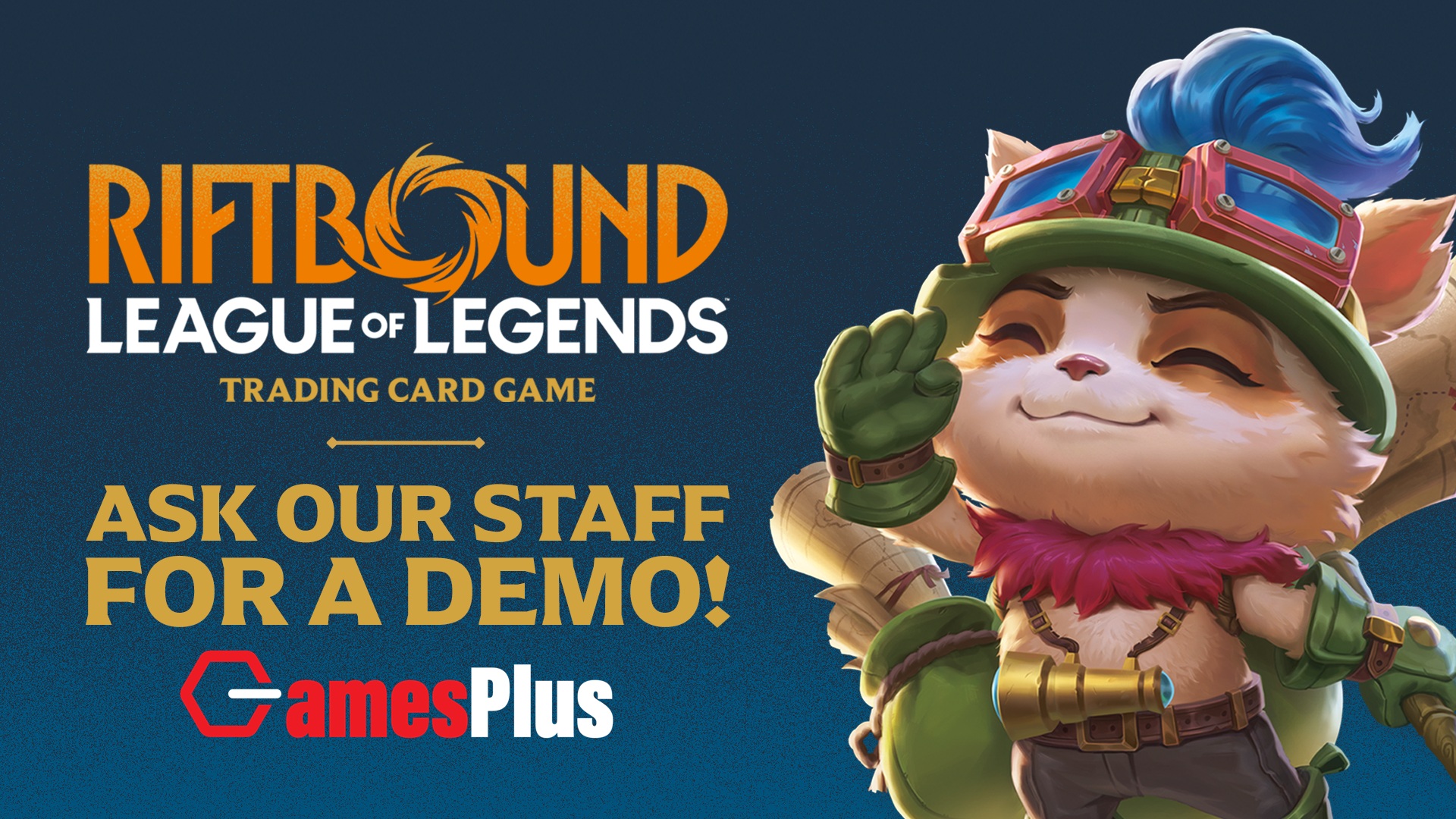 GamesPlus - 🎮 Be the First to Try Riftbound – League of Legends TCG! 🃏 ...