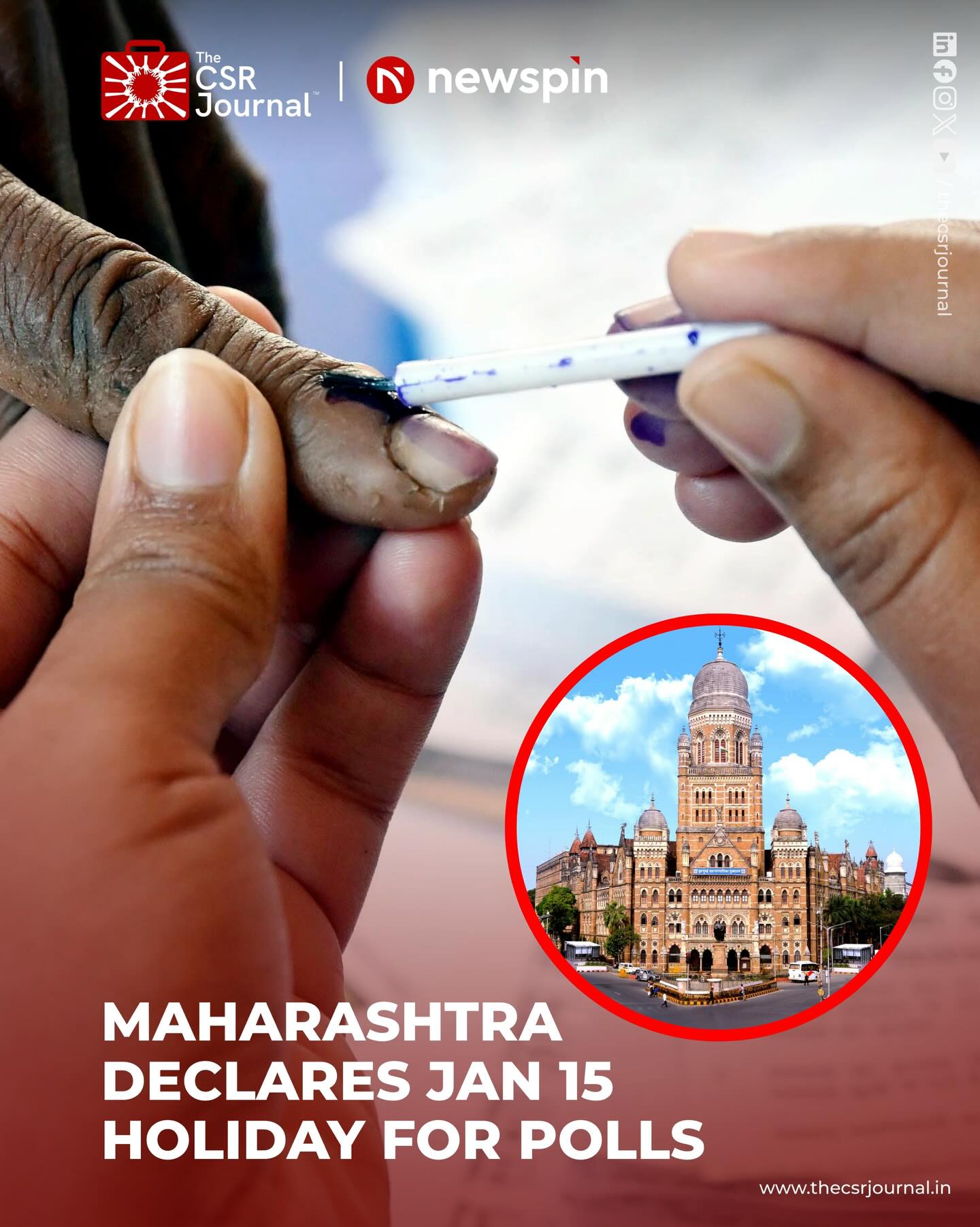 The CSR Journal - The Maharashtra government has announced... | Facebook