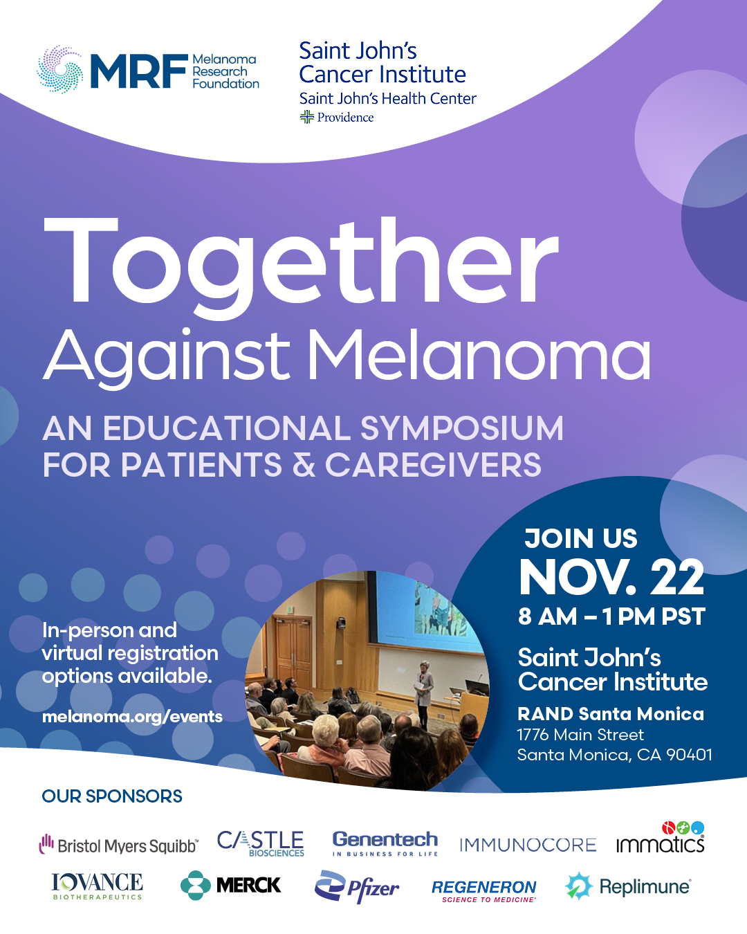 Melanoma - Registration is now open for Together Against Melanoma ...