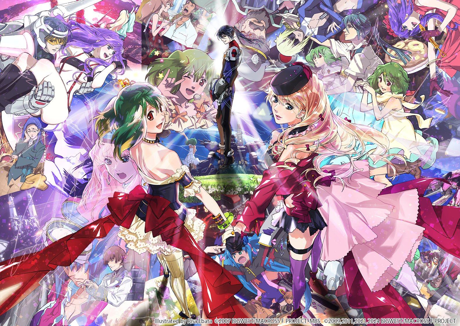 Macross #OST #Illustration] A gorgeous illustration by Risa Ebata 