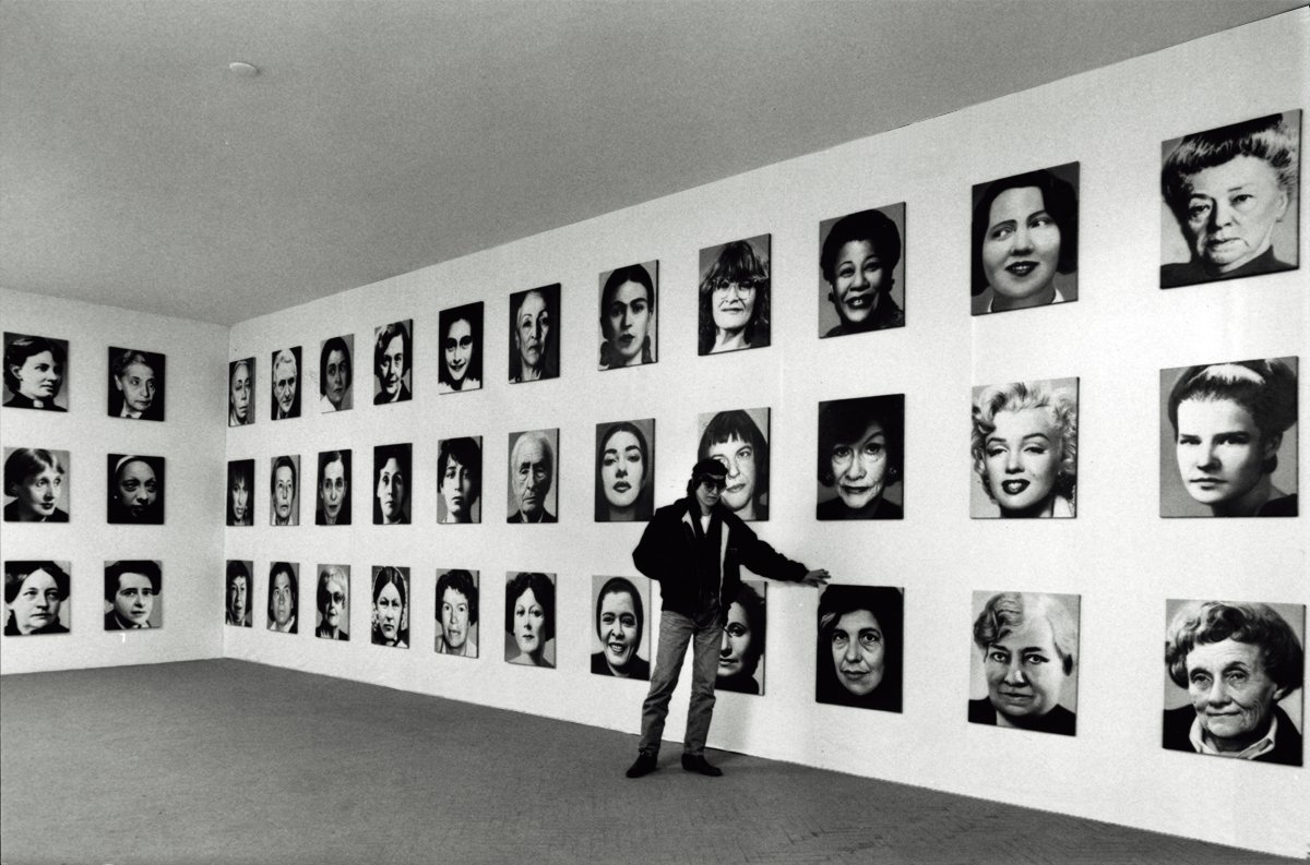 Gottfried Helnwein, 1992, 48 Portraits, Sammlung Ludwig Forum in