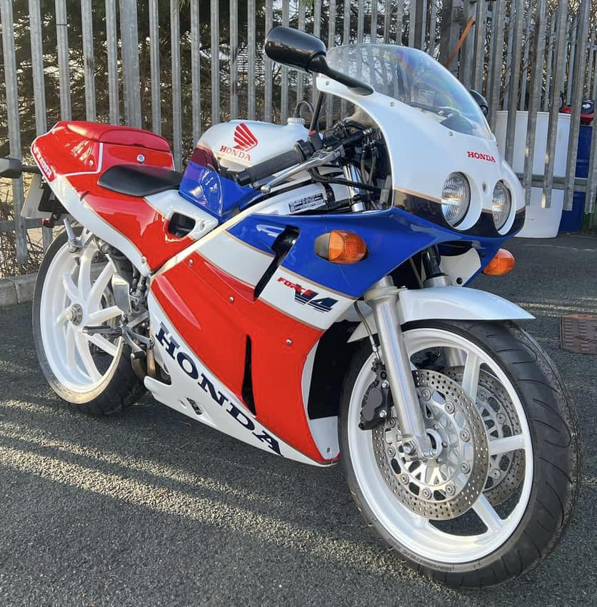 Three of the best! All sold this week. Honda VFR400R Suzuki RGV