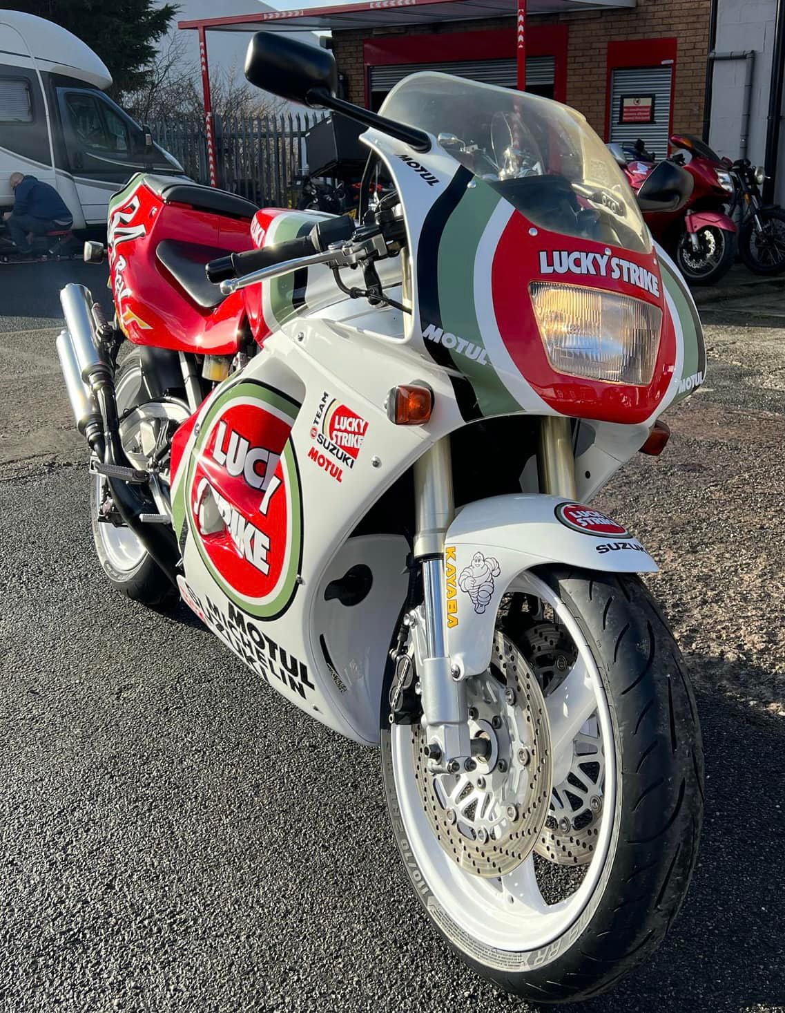 Three of the best! All sold this week. Honda VFR400R Suzuki RGV