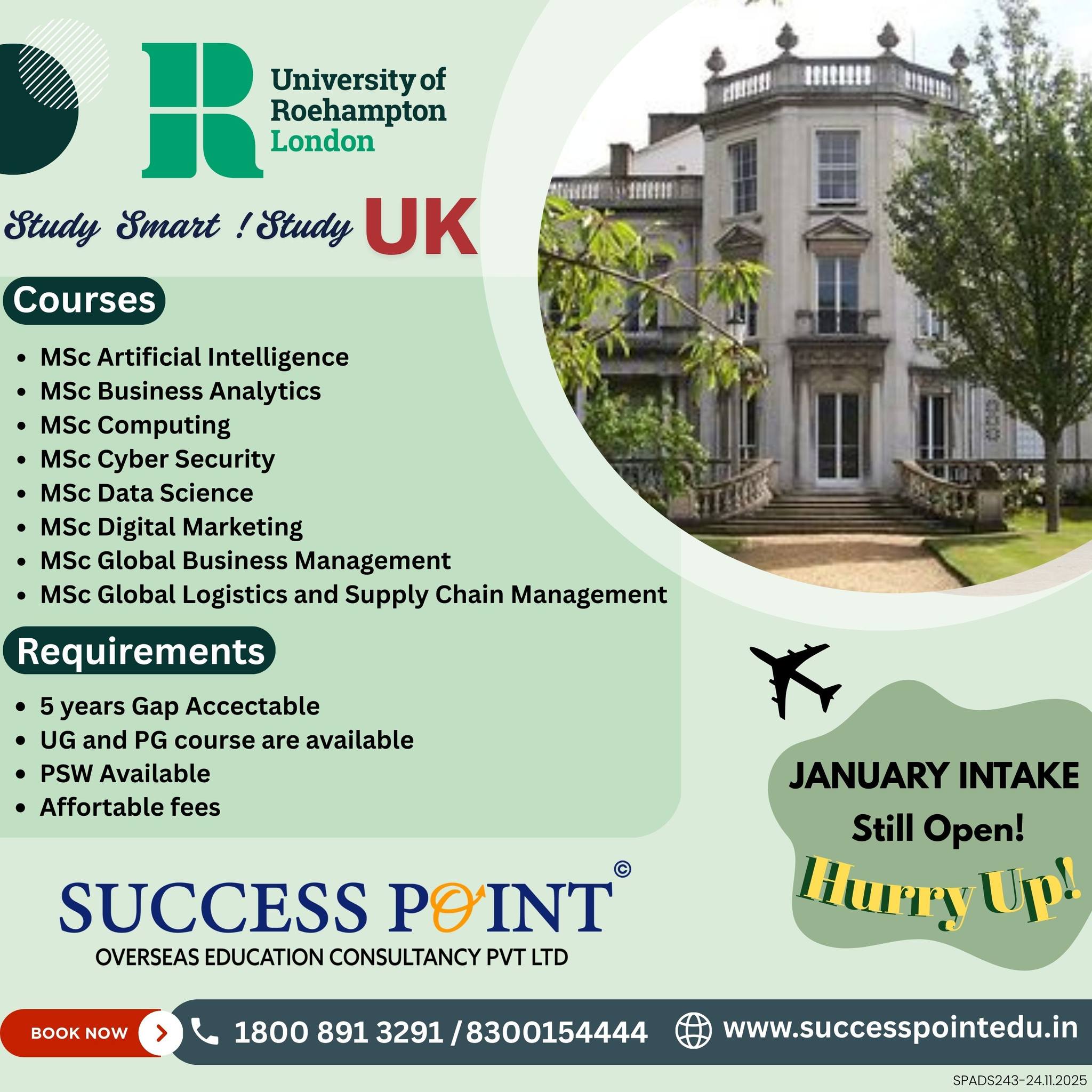Success Point Education Consultancy | Coimbatore