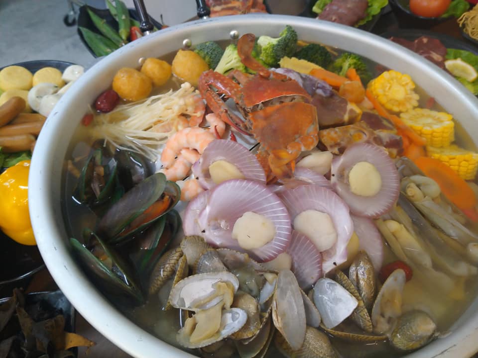 A newly opened Mookata... - BARA BARA API - Steamboat & Grill