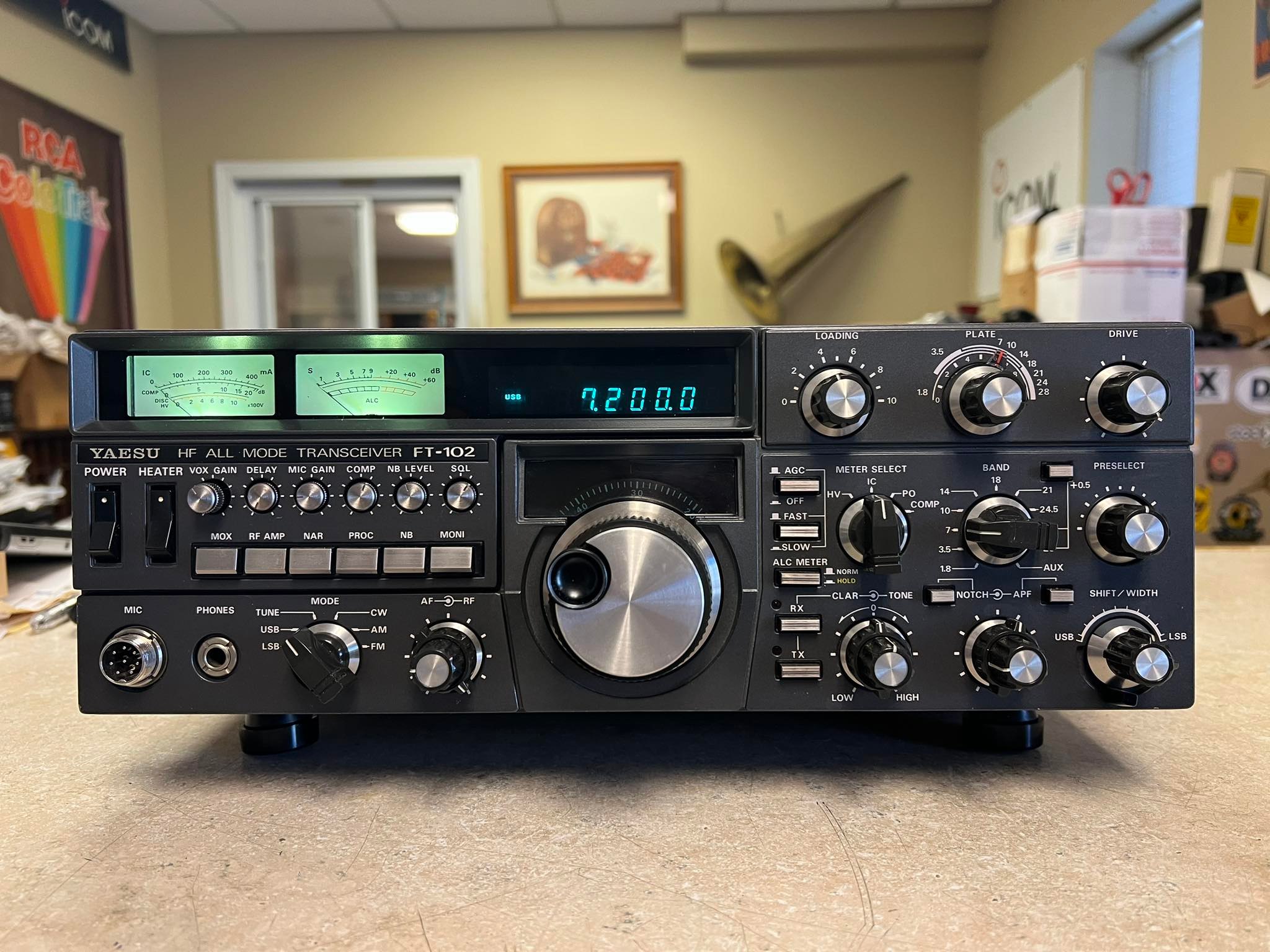 Any guesses on value of Yaesu FT102 equipment?