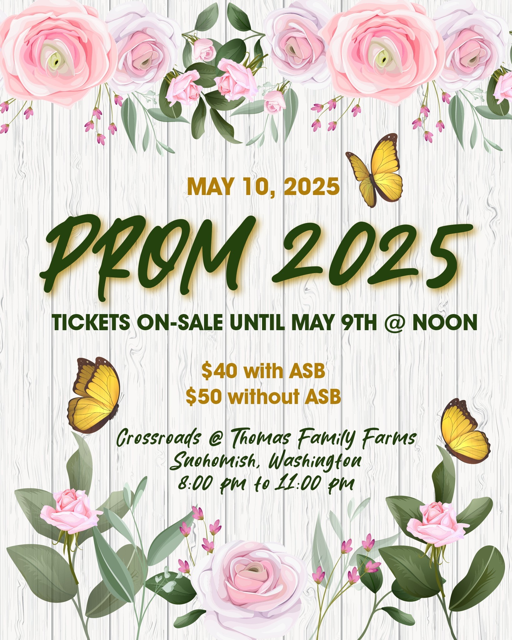 Granite - 🌸 PROM 2025 is almost here! 🌸 Mark your calendars for May 10 ...