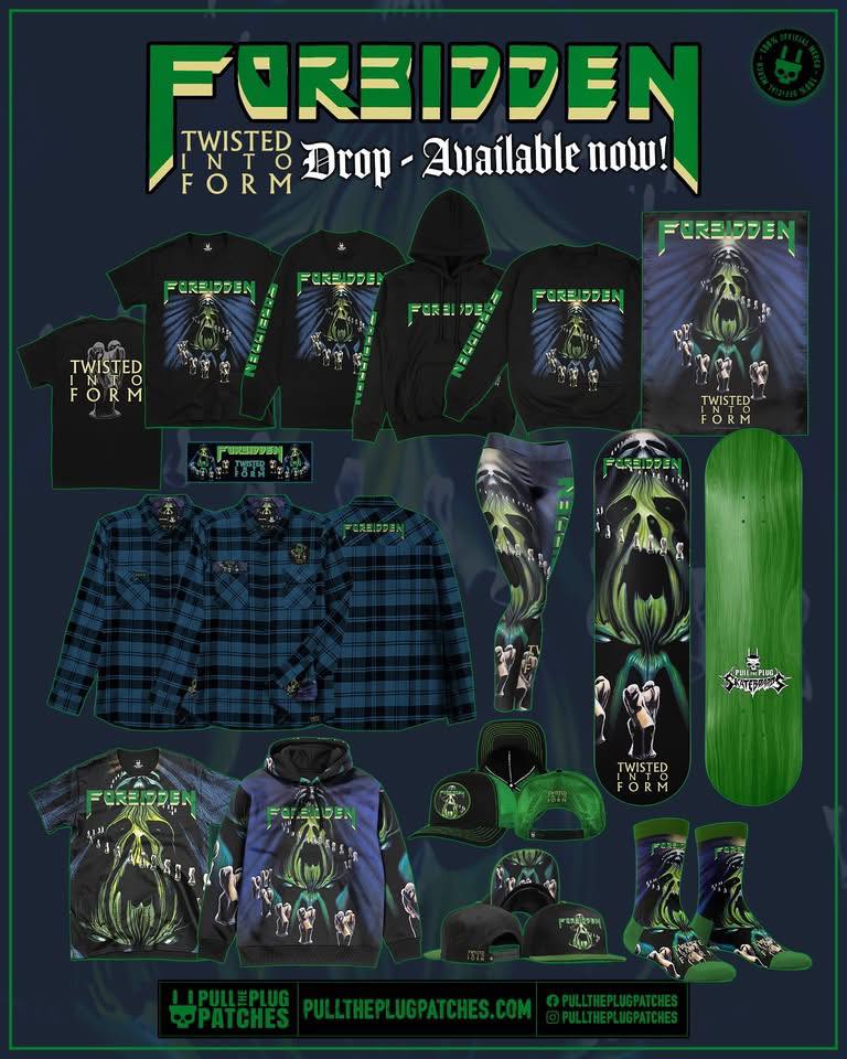 35 Years of TWISTED INTO FORM! 🌪️ Exclusive official Forbidden