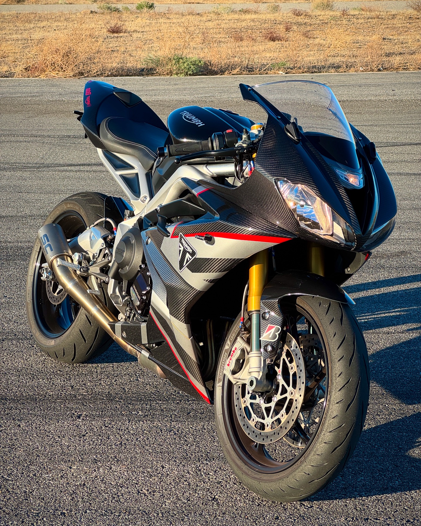 Bike Check: Triumph Daytona Moto 2 - they only made 765 of these