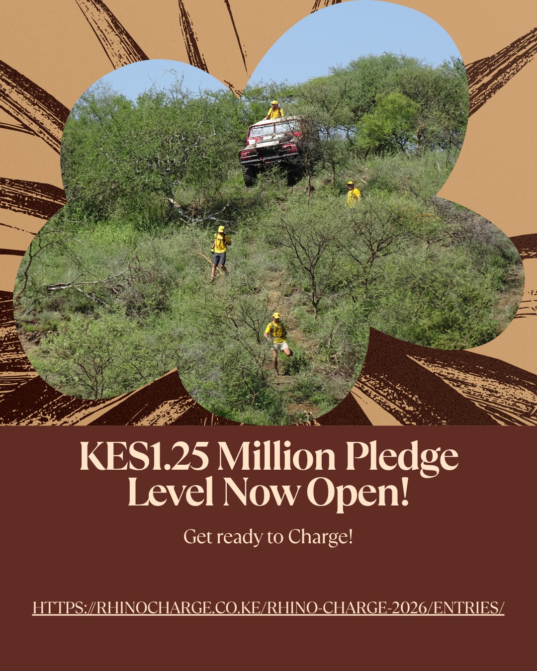 The Rhino - 🚨 Next Pledge Level Now Open – Rhino Charge 2026! 🚨 Think ...