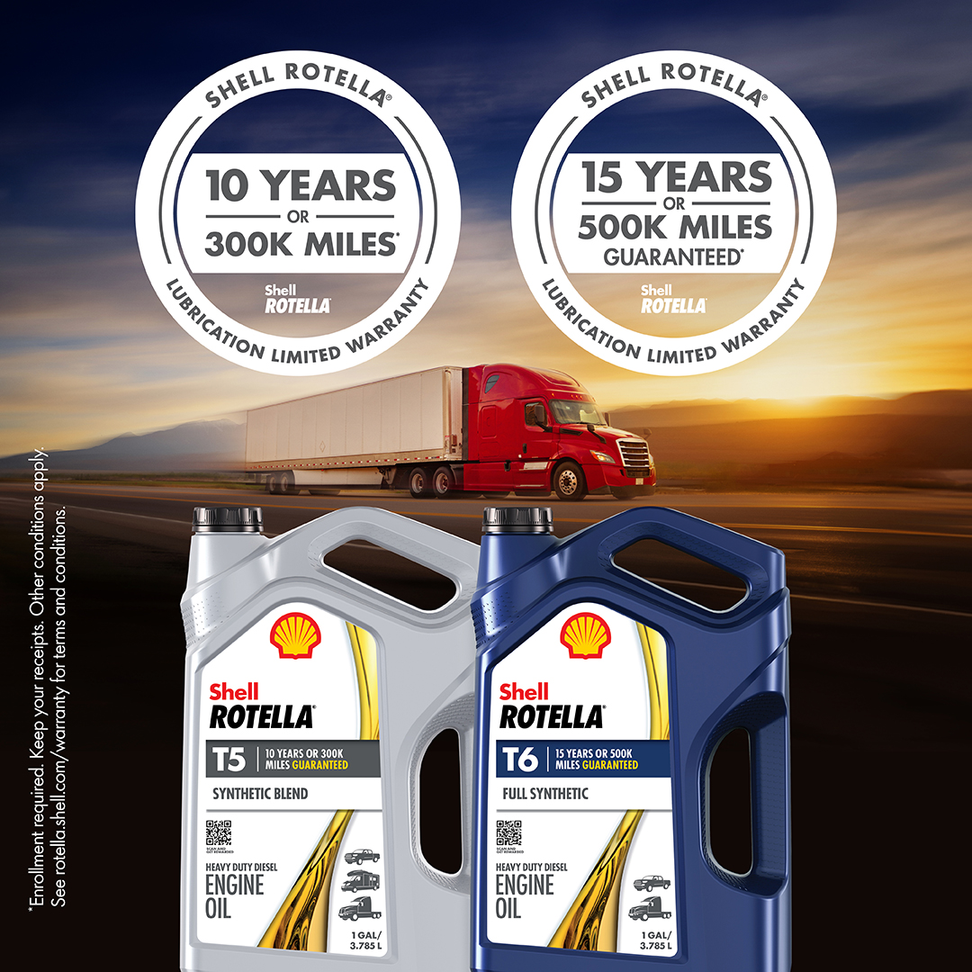 Shell Rotella - The oil you trust, with a warranty to... | Facebook