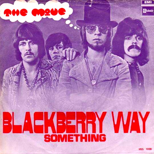 The Move's Blackberry Way hits UK No. 1 in 1969
