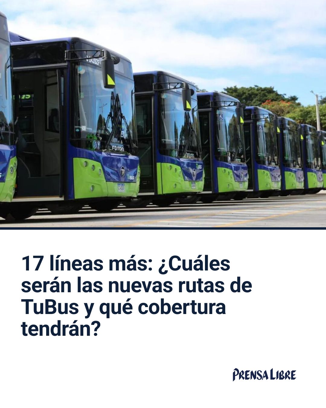 Prensa Libre - Vea qué rutas recorrerán los nuevos buses... | Facebook