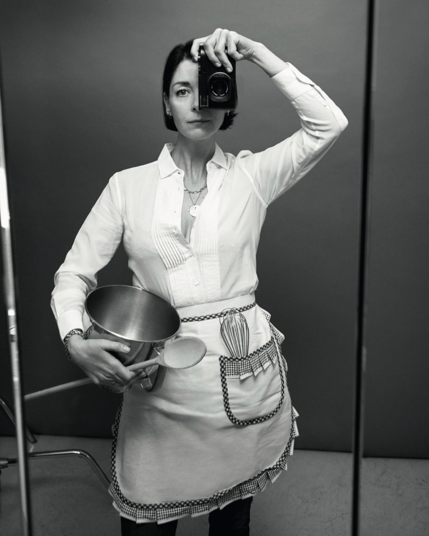 Mary McCartney behind the camera… A self-portrait with her Leica M