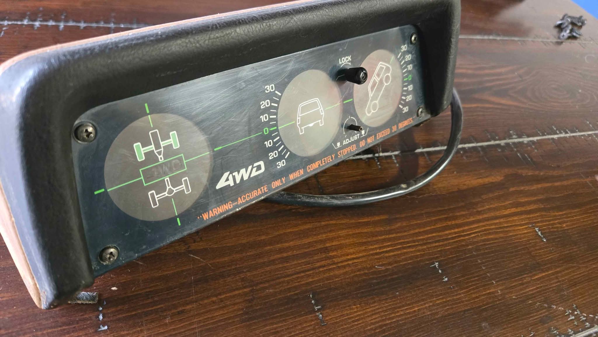 4wd Tercel Inclinometer - Car Interior Parts - Federal Heights ...
