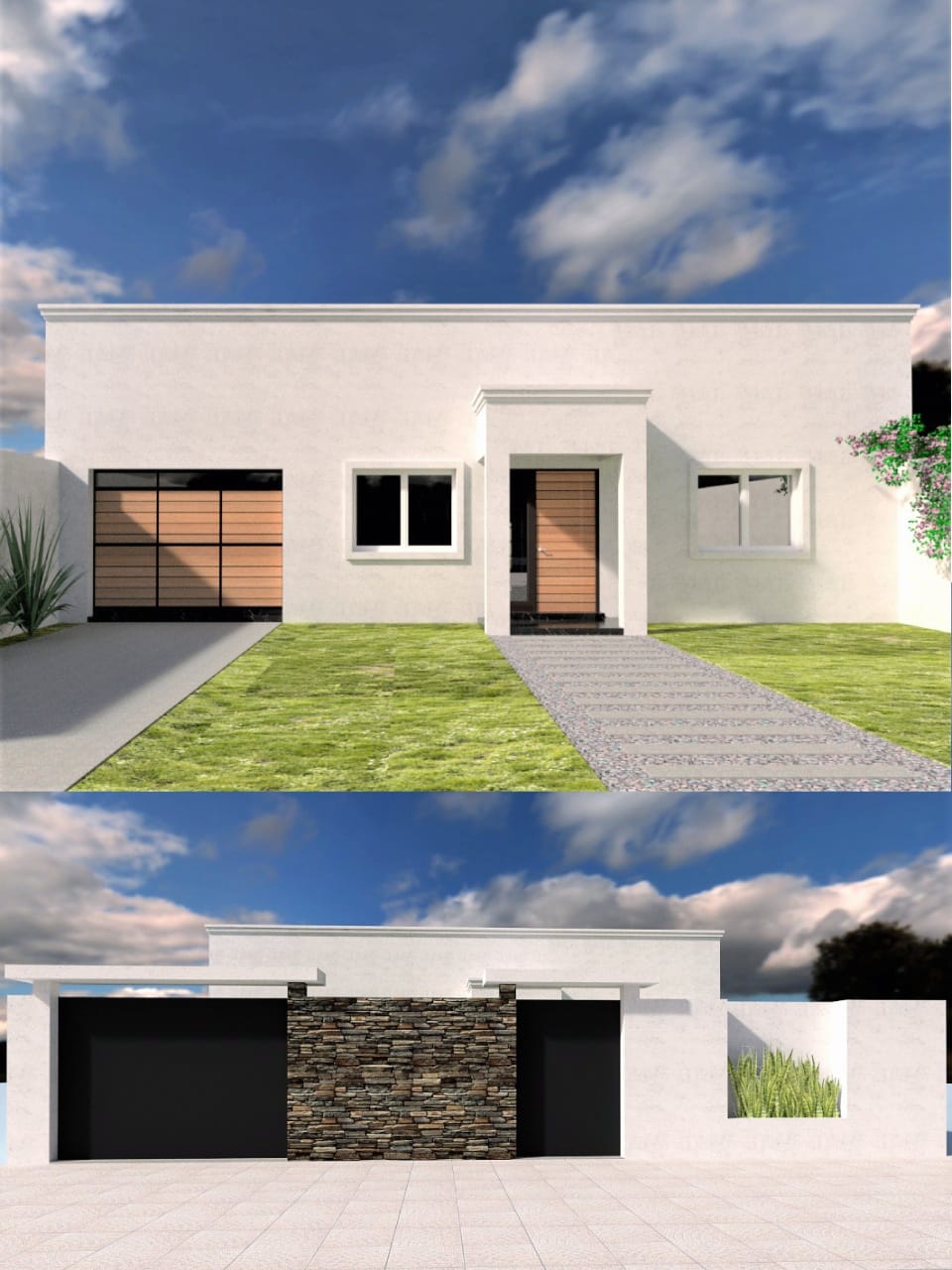 estudioH21 - Vivienda R5. Render exterior. #proyecto...