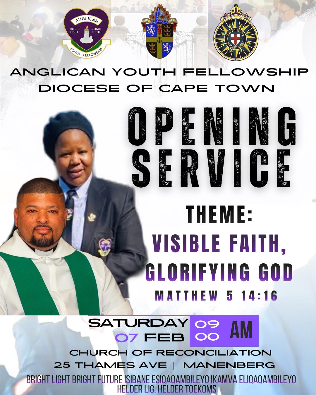Anglican... - Anglican Youth Fellowship Diocese of Cape Town