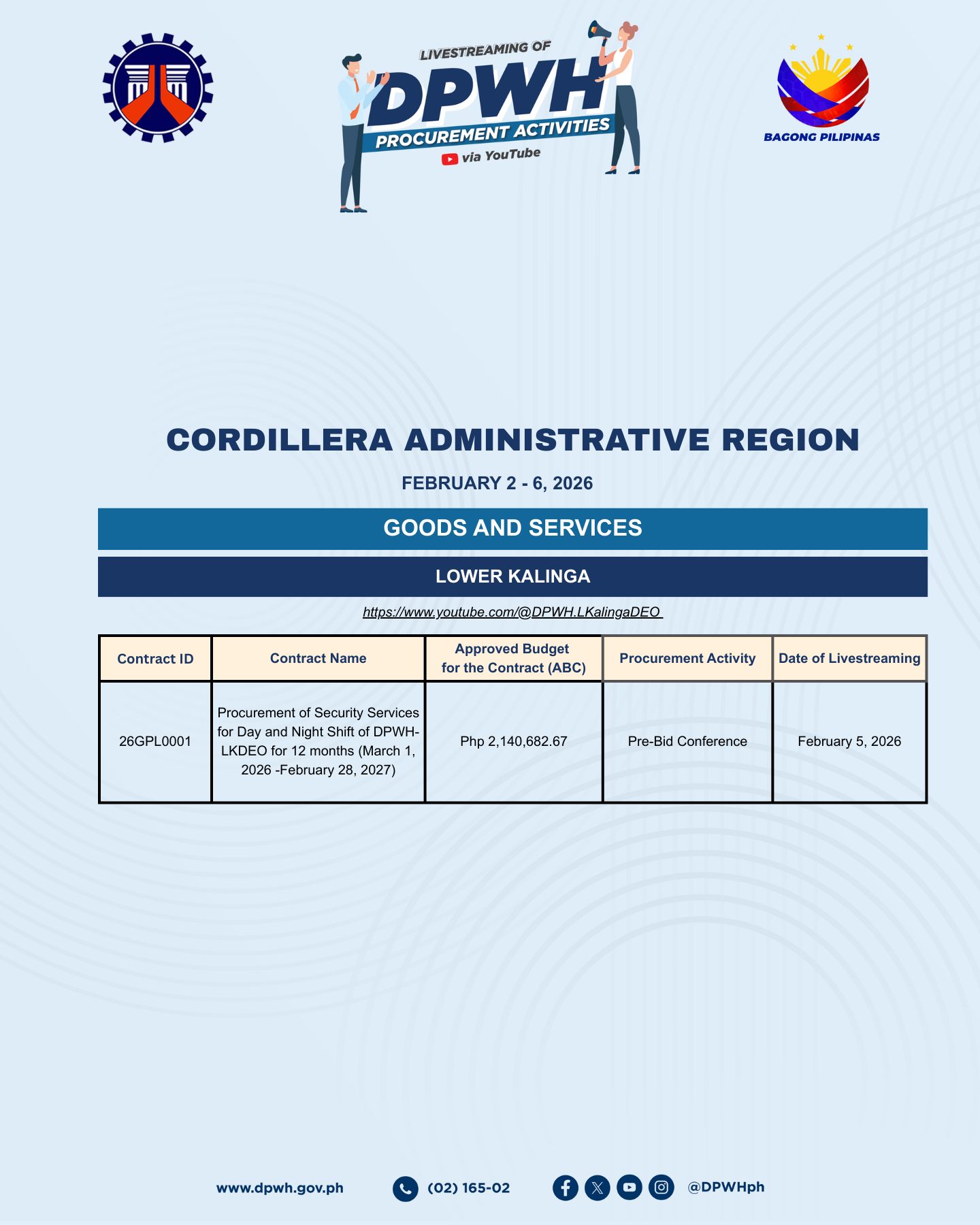 DPWH Cordillera