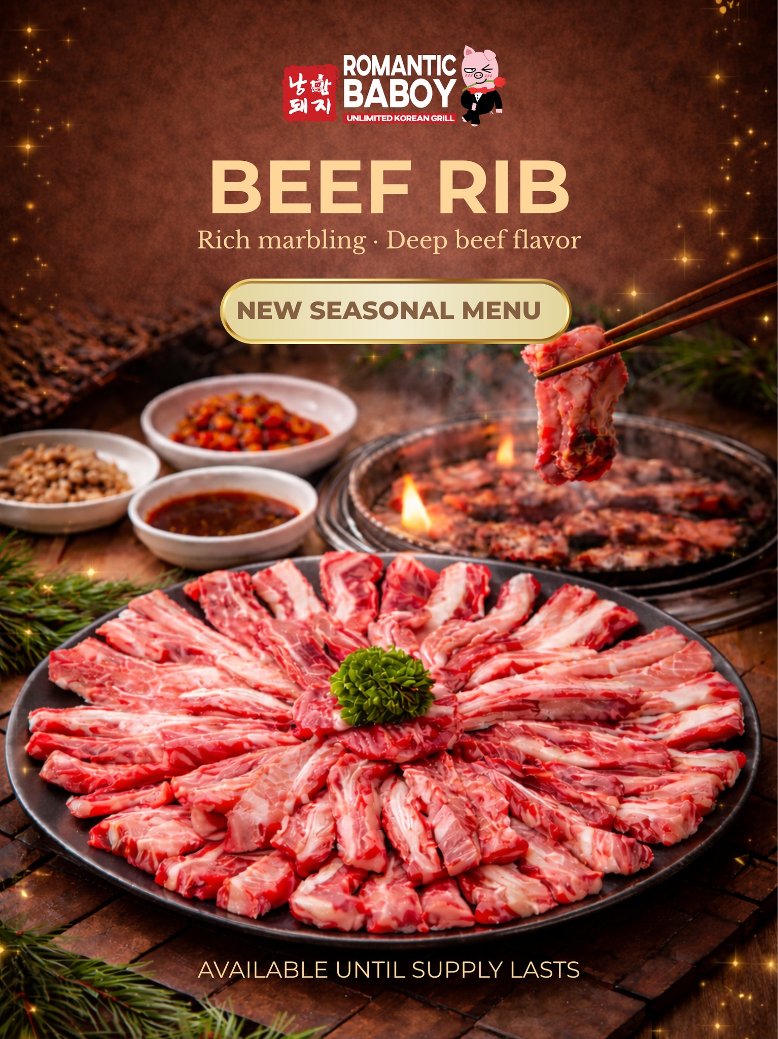 🥩 BEEF RIB at Romantic Baboy 🥩 Rich... - 낭만돼지 Romantic Baboy | Facebook
